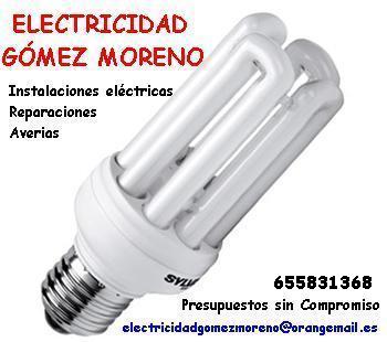 ELECTRICIDAD G&Oacute;MEZ MORENO
